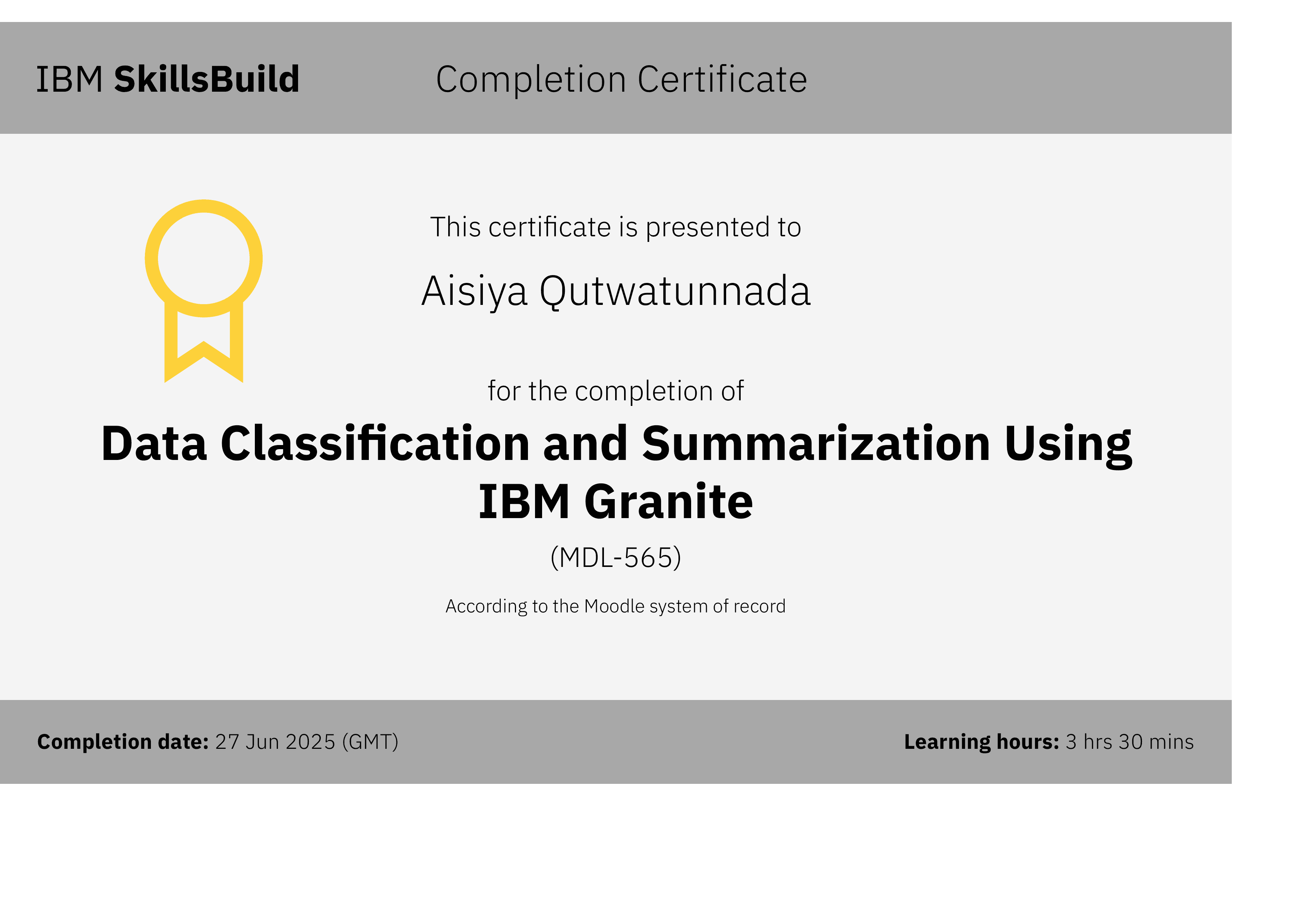 IBM - Data Classification